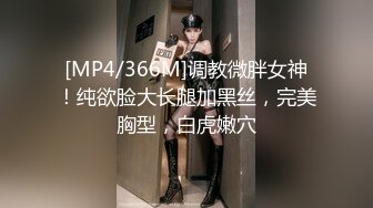 [MP4/366M]调教微胖女神！纯欲脸大长腿加黑丝，完美胸型，白虎嫩穴