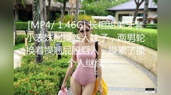 [MP4/ 1.46G] 长相甜美牙套小表妹耐操新人妹子，两男轮换着操翘屁股后入，操累了换个人继续