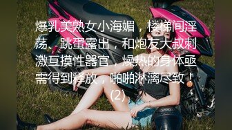 爆乳美熟女小海媚，楼梯间淫荡、跳蛋露出，和炮友大叔刺激互摸性器官，燥热的身体亟需得到释放，啪啪淋漓尽致！ (2)