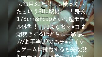 【J●时代からP活&爱人契约していた长身巨乳PJ】おじから毎月30万以上も贳っていたというPJに取材...！！身长173cm&Fcupという超モデル体型！！加えておマ●コは潮吹きするほどちょー敏感...///お手当UPのおチ●ポイかせゲームに挑戦するも失败没収→チャイナ服着せゴム无し生挿入！Gスポ直