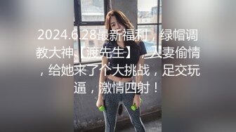 2024.6.28最新福利，绿帽调教大神【渡先生】，人妻偷情，给她来了个大挑战，足交玩逼，激情四射！