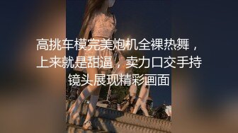 高挑车模完美炮机全裸热舞，上来就是甜逼，卖力口交手持镜头展现精彩画面