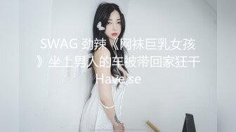 SWAG 劲辣《网袜巨乳女孩》坐上男人的车被带回家狂干Have se