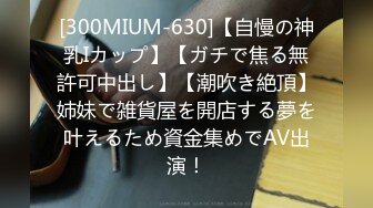 [300MIUM-630]【自慢の神乳Iカップ】【ガチで焦る無許可中出し】【潮吹き絶頂】姉妹で雑貨屋を開店する夢を叶えるため資金集めでAV出演！