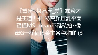 《重磅☛极品反_差》露脸才是王道！推_特高颜巨乳平面骚模MS_mean不雅私拍~像母G一样伺候金主各种啪啪 (3)