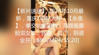 【新片速遞】 2024年10月最新，重庆DOM大神，【永夜】，拳交啪啪调教，高颜值露脸双女奴，尿道，肛门，阴道全开[1.89G/MP4/55:20]