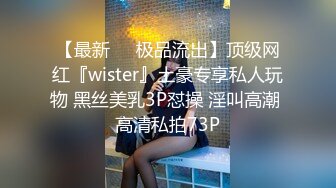 【最新❤️极品流出】顶级网红『wister』土豪专享私人玩物 黑丝美乳3P怼操 淫叫高潮 高清私拍73P