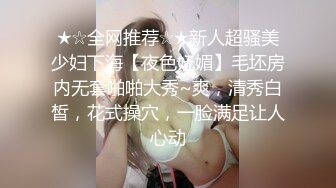 ★☆全网推荐☆★新人超骚美少妇下海【夜色妩媚】毛坯房内无套啪啪大秀~爽，清秀白皙，花式操穴，一脸满足让人心动