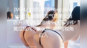 [MP4/ 1005M]&nbsp;&nbsp;近日刚播短发气质美女酒店开房和炮友激情，拔下内裤黄瓜插穴，吸吮舔屌特写视角后入