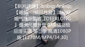 【新片速遞】&nbsp;&nbsp;【最新❤️极品性爱】清纯妖媚气质眼镜娘『DEERLONG』最大尺度升级 爆操骚货极品馒头逼 第①季 高清1080P版 [1270M/MP4/34:30]